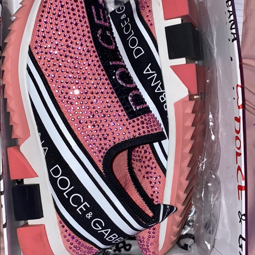 Pink Bedazzled Dolce & Gabbana Shoes